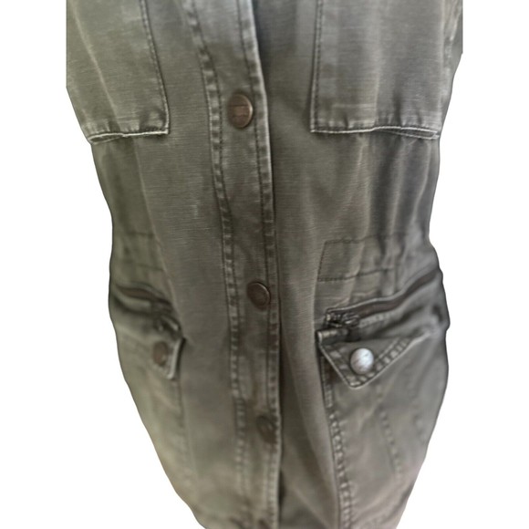 Levis Unisex Cotton Canvas Jacket Barn Work Coat Quilted Olive Green Size Small - Picture 7 of 15